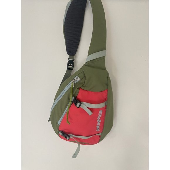 Patagonia Handbags - Patagonia Atom Sling Bag 8L Olive Hiking Biking Belt Bag Pack